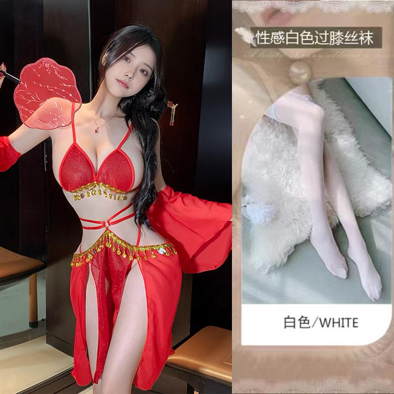 Sex underwear Exotic court Dunhuang retro sexy new fairy air fluttering princess nightdress Pure desire
