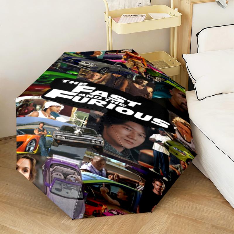 Fast & Furious: Street Racing Automatic Umbrella - Suitable Travel Portable Umbrella Outdoor sun shading umbrella Suitable For All Seasons