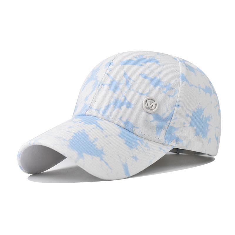 Graffiti Cotton Baseball Cap Embroidery Duck Tongue Hat Outdoor Sun Hat Wholesale