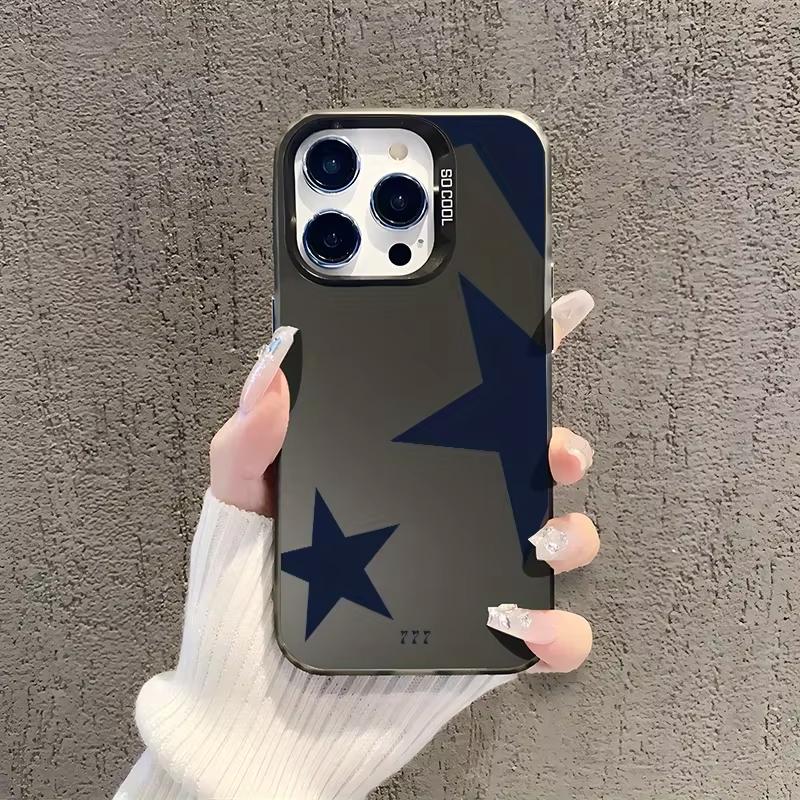 New Stars Lucky Angel Number Phone Case For iPhone 17 16 15 14 13 12 11 Pro Max 17 Air 16E 7 8 Plus X XS XR Anti Fall Back Cover