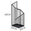 Nordic Wrought Iron Umbrella Stand Hotel Lobby Holder Hallway Porch Bucket Household Furniture Organizer Entryway Decor