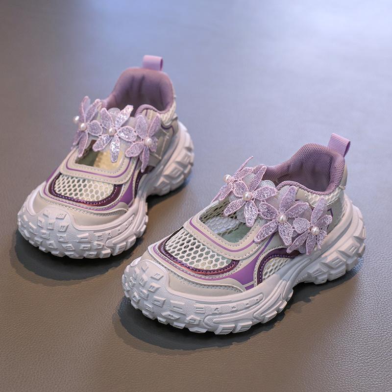 

Summer Girl Sandals Trend New Children s Sports Sandals Mesh Fashion Kids Causal School Running Shoes Breathable Classic 36