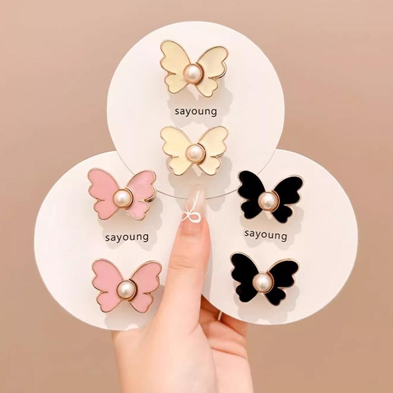 Butterfly Jeans Button Adjustable Clips For Pant Skirts Waist Tightener Buckle Snap Button Adjuster Pants Pin Retractable Button
