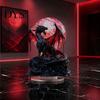 Creative Desk Ornament 2D Acrylic Dragon Moon Crystal Ball Sculpture Figurine, Waterproof Western Dark Fantasy Art Display Themed for Living