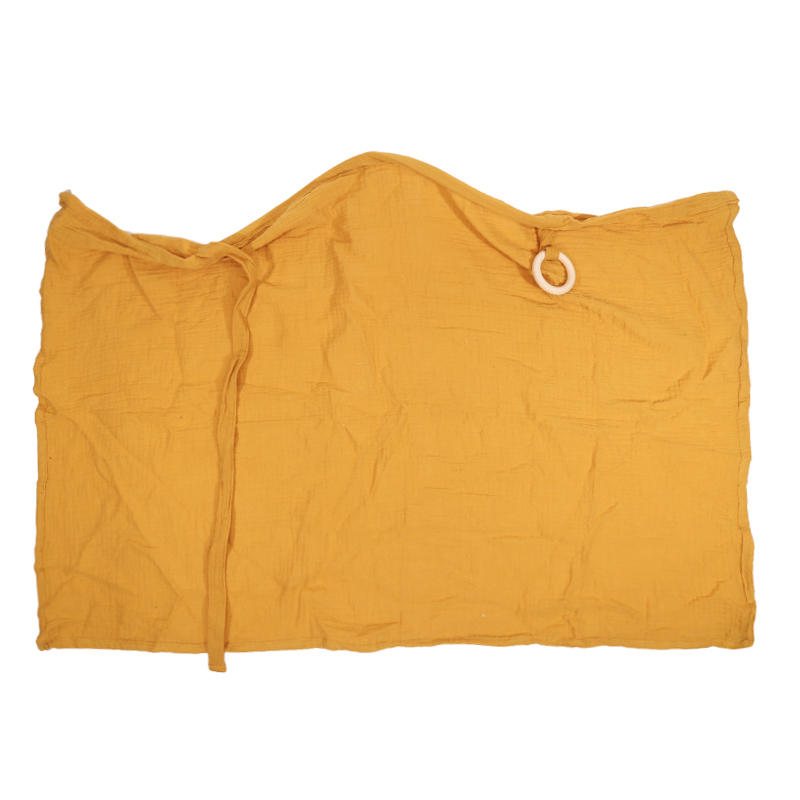 

Mother Outing Breastfeeding Cover Cotton Baby Feeding Nursing Covers Adjustable Privacy Breastfeeding Apron Stroller Blanket жовтий
