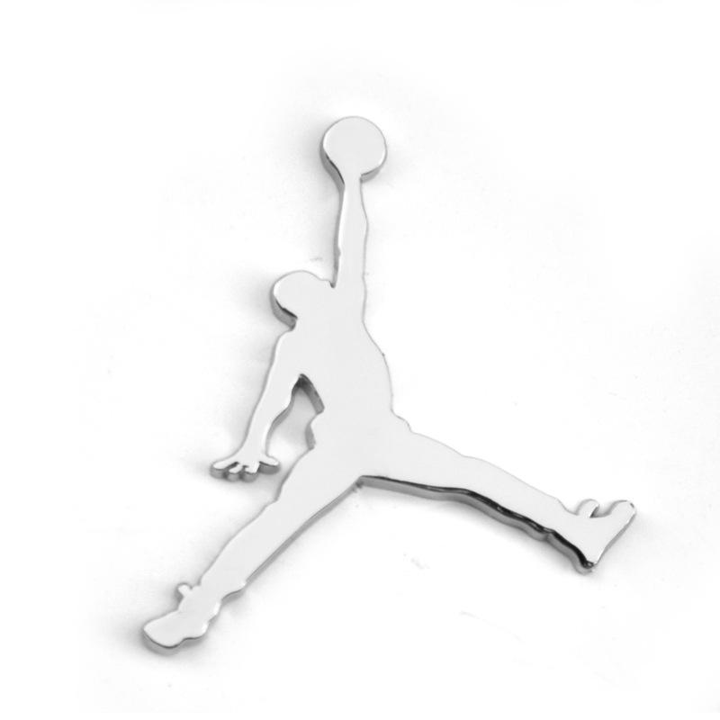 Solid 3D Metal Car Sticker - Gecko Cross Bat - High Quality - Namo Amitabha