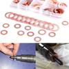 120Pcs M5 M6 M8 M10 M12 T3 Copper Sealing Washer For Boat Crush Washer Flat Seal