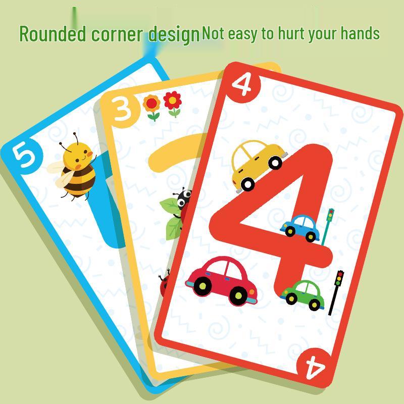 10 Challenge Math Cards: Parent-Child Interactive Thinking Game