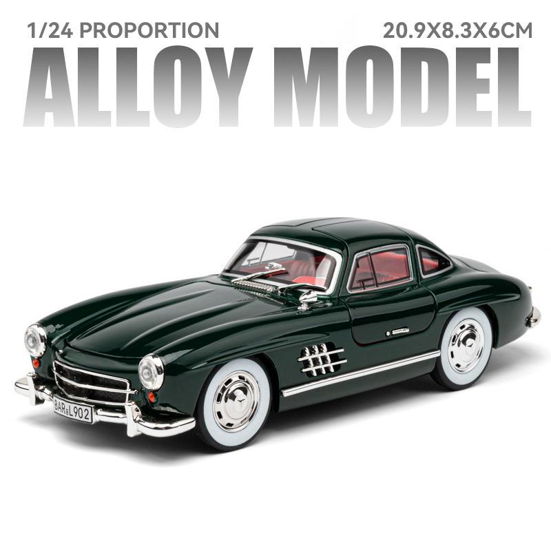 1:24 Mercedes-Benz 300SL 1936 Alloy Model Car Toy Diecasts Metal Casting Sound and Light Car Toys For Children Vehicle