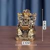 1Pcs Desktop Wealth Recruitment Decor Statue Gift Pure Brass Mini Gods Of Wealth Ornament For Home Office Living Room Accessory