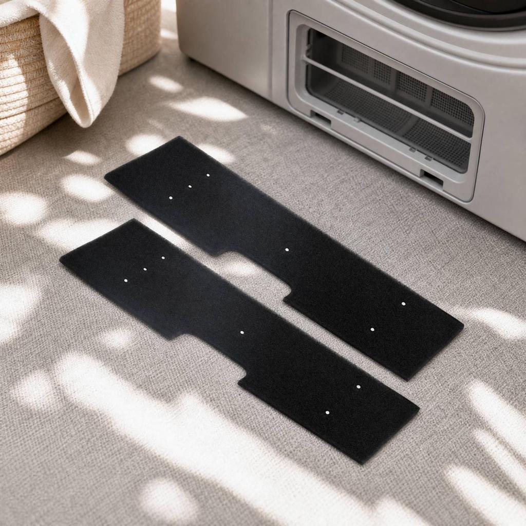2 Pieces GE Washer-Dryer Debris Screen Filter Washable Washer Dryer Combo