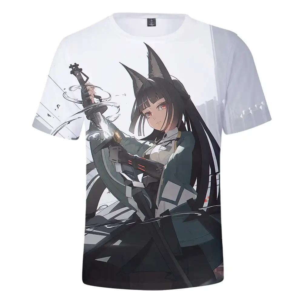 Zenless Zone Zero T-shirt Game 3D Printed Oversized Men's T-shirt Street Fashion Round Neck Short Sleeved Men's Clothing