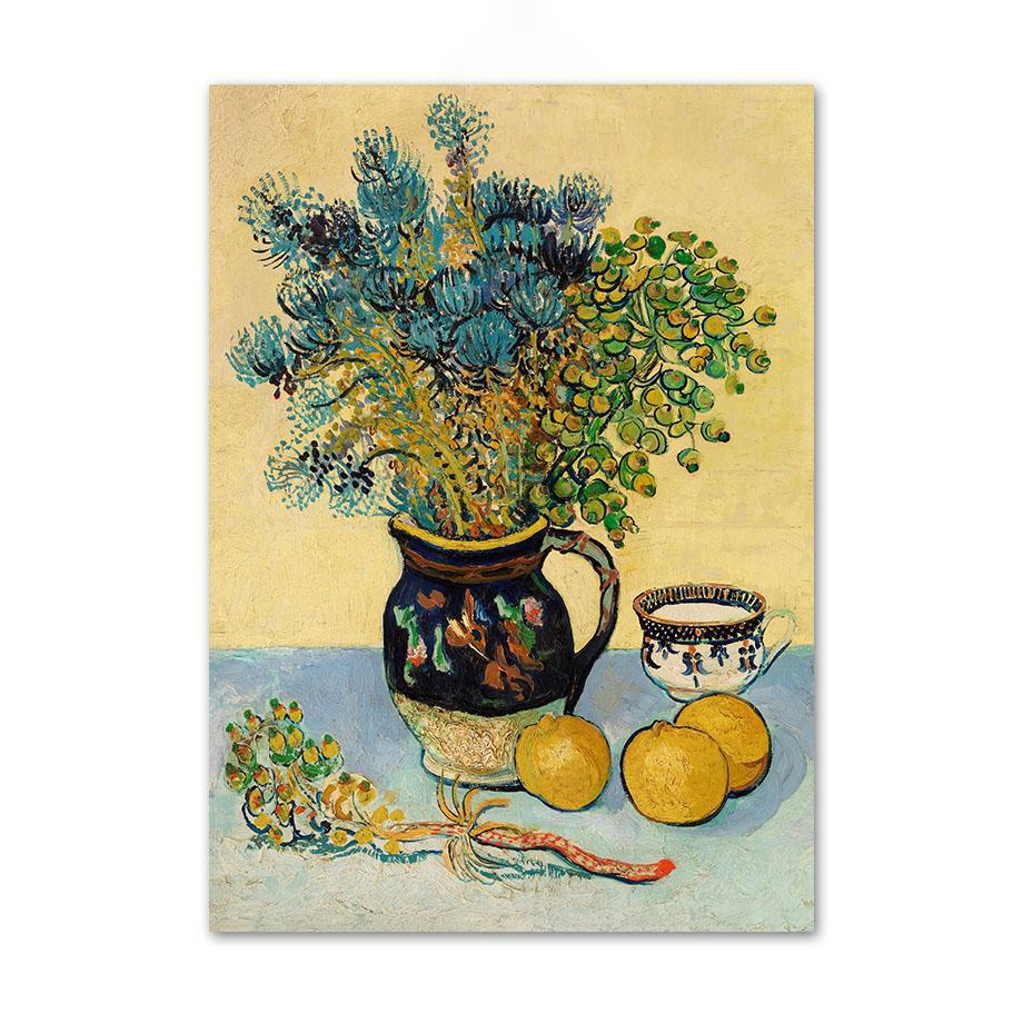 Henri Matisse Gustav Klimt Van Gogh kwiatowy Retro plakaty i druki obraz ścienny na płótnie do salonu dekoracyjne zdjęcia