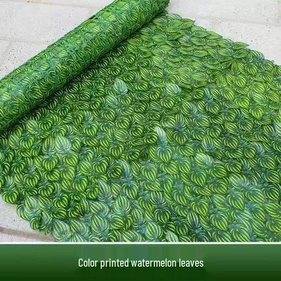 Large Leaf Plant Simulation for Balcony, Railing, or Wall Decoration