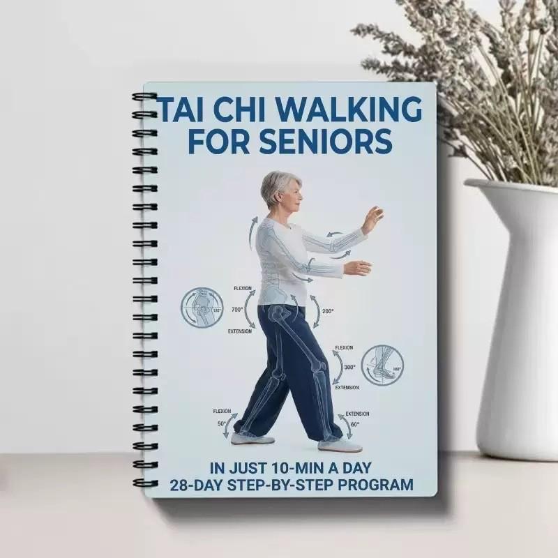 28-Day Chair Tai Chi Notebook: Tai Chi for Over 60s