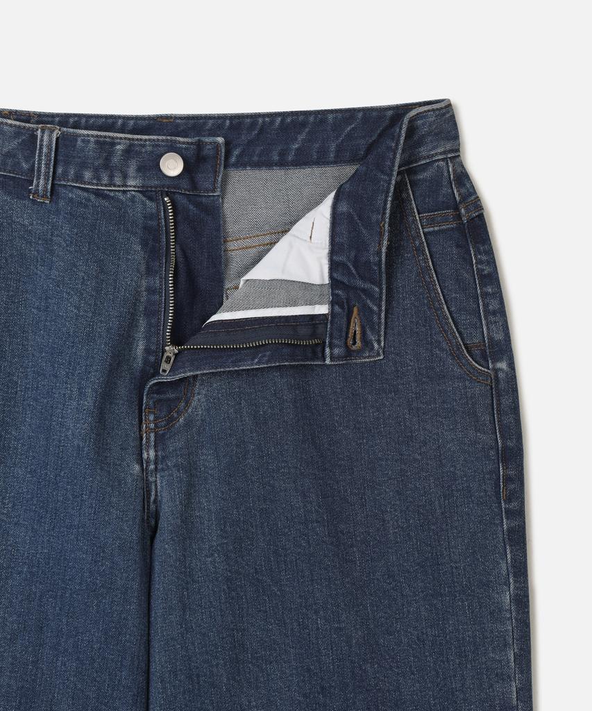 247Silijeu Comfort Wide Denim Blue