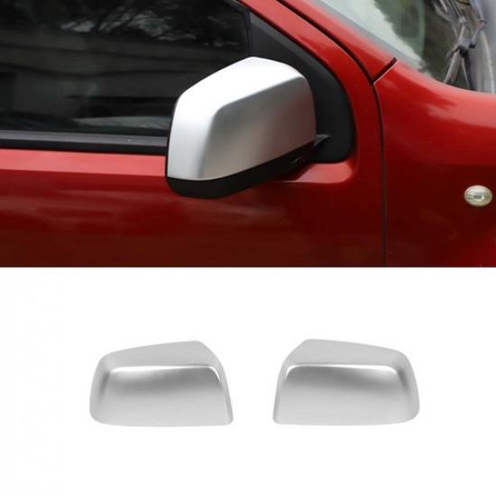 2X Silver Side Rear View Mirror Cover Caps for Chevrolet Colorado/GMC 2014-