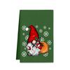 Christmas gift hanging kitchen towel hand wipe absorbent towel household bathroom cartoon hanging towel cleaning rag
