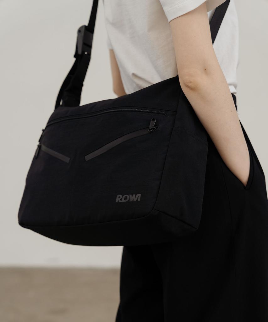 Rowi Storage Zipper Messenger Bag