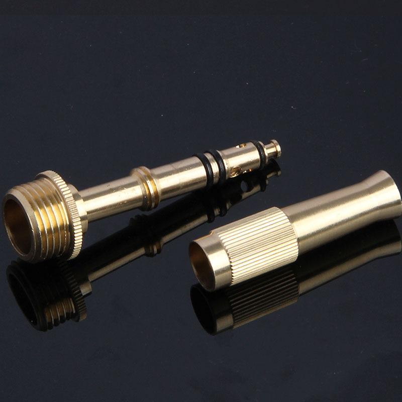 1PC Copper 4-Point External Tooth Spray Gun For Watering Plants And Household Irrigation