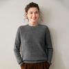 Women's Cashmere Round Neck Cable Knit Sweater - Soft, Comfortable, and Versatile for Autumn and Winter