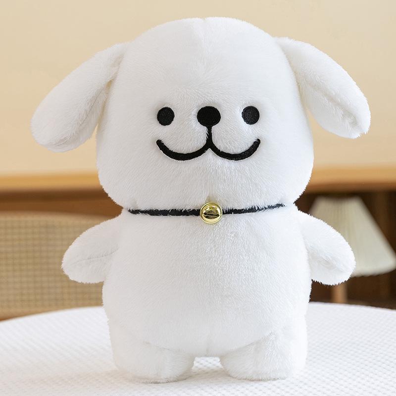 

Korean Style Maltese Puppy Plush Toy Doll - Cute Birthday Gift 37 cm