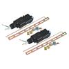 2 Sets Universal Heavy Duty Power Door Lock Actuator 2 Wire Fit For Most 12V Car Models