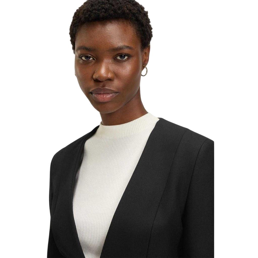 Boss Womens/Ladies Deep V Regular Cropped Blazer