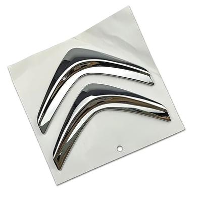 Black Silver Car Rear Emblem Badge for Picasso Sega Elysee Berlingo Xsara C3 XR C4 Aircross C5 Auto Trunk Refit Sticker
