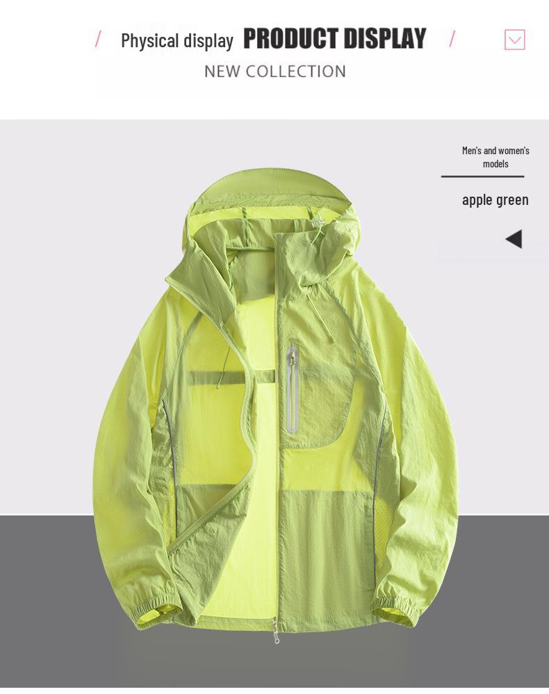 Unisex Anti-UV Windproof Nylon Jacket for Mountain Climbing - Lightweight Summer Sun Protection