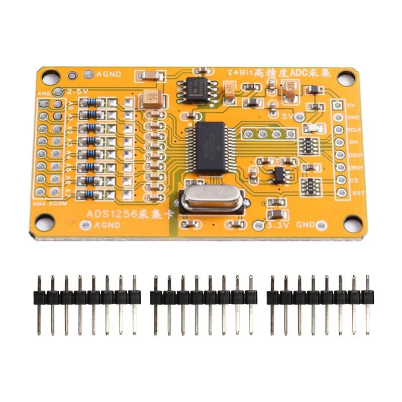 ABUO-ADS1256 ADC Data Acquisition Module AD-Precision ADC Data Acquisition Module 4 ADC8 Road Data Acquisition Module