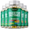 Complex Digestive Enzyme Capsules, Natural Papaya, Bromelain, 400mg, Daily Maintenance Supplement