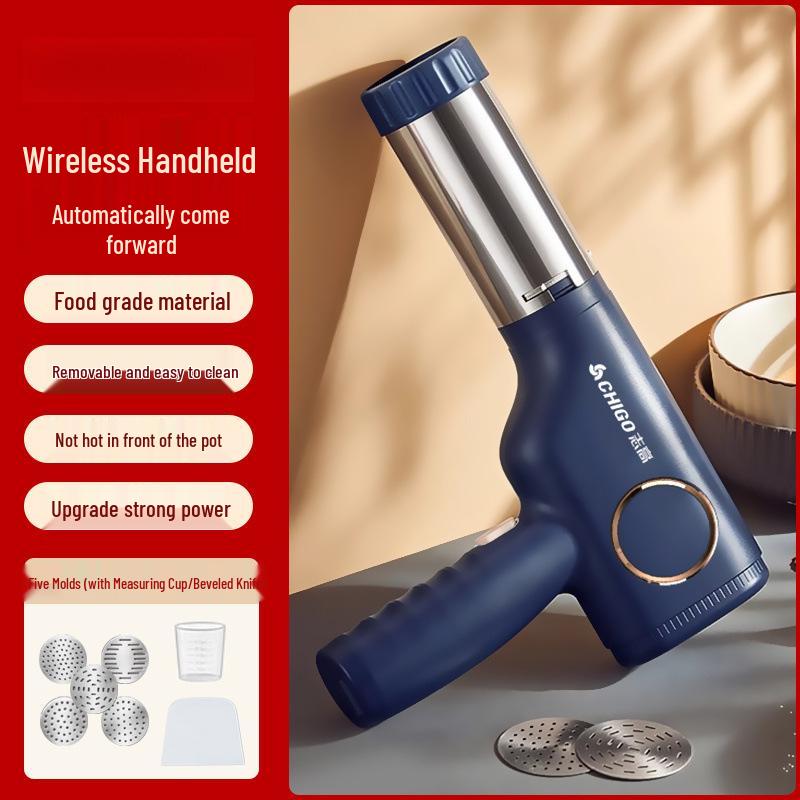 Fully Automatic Wireless Electric Dough & Noodle Press Machine for Home & Commercial Use