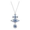 VIVIENNE WESTWOOD Ikonische Kugel-Anhänger-Halskette Damen Blau/Silber 630203FX01