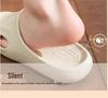 Shan Yi Odor-Resistant Silent EVA Anti-Slip Slippers for Men & Women – Thick-Soled, Cool & Comfortable for Home or Bathroom Use.