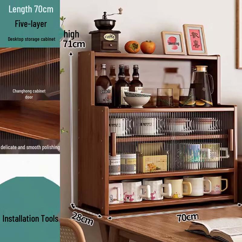 

Yunshuang 5-Tier Kitchen & Coffee Cup Storage Rack