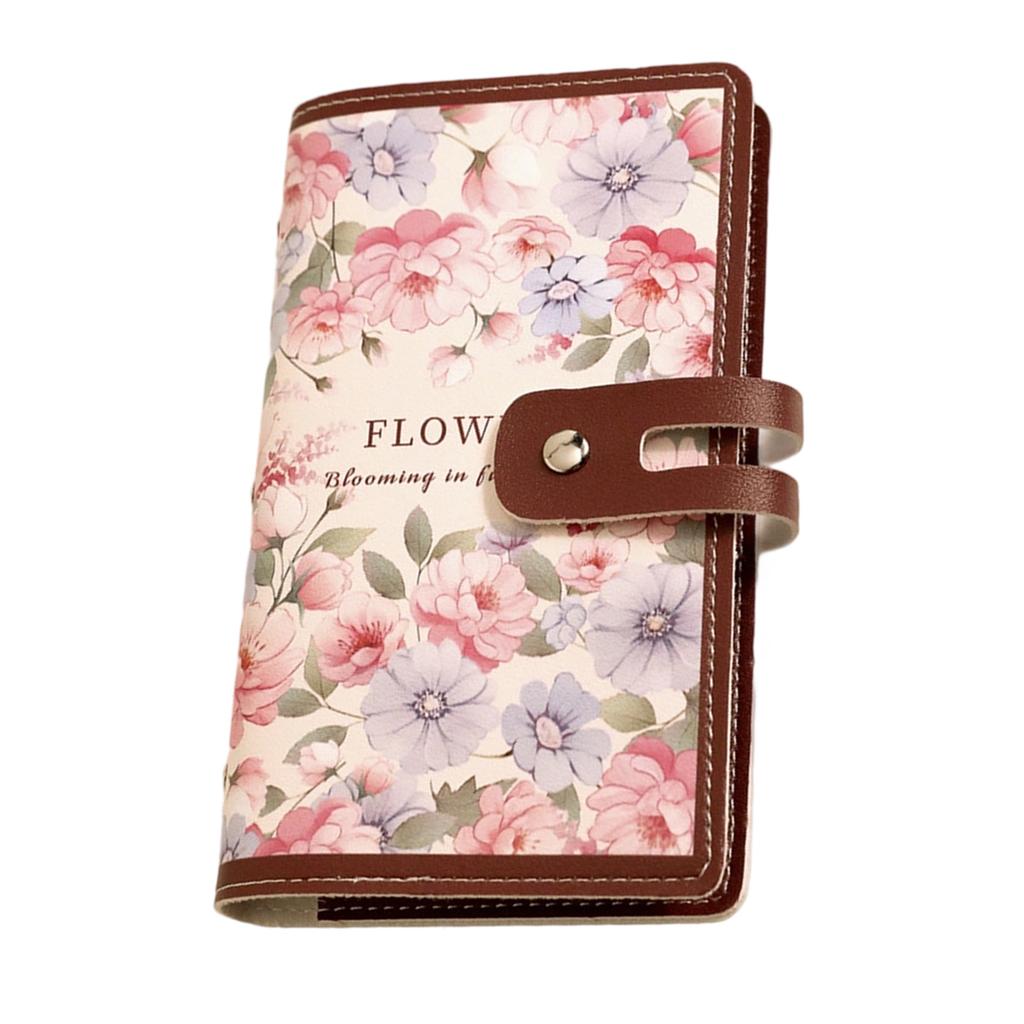 Stylish PVC Card Holder for Women With 20 Slot Large Capacity Organizers Waterproof Document Storage Pouch