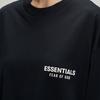 Fear of God Essentials Camiseta Clásica de Manga Larga Negro Azabache Tops para Hombre 125AS254200F