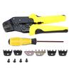 Meterk Professional 4 In 1 Wire Crimpers Engineering Ratcheting Terminal Crimping Pliers Bootlace