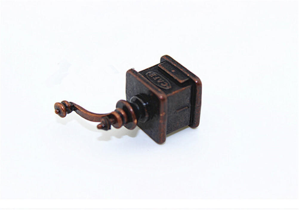 1/12 Dollhouse Miniature Kitchen Vintage Coffee Grinder For Doll Gift Wholesale