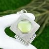 Natural Imperial Jasper Gemstone Jewelry 925 Sterling Silver Pendant For Girls