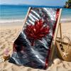Canada Day Celebration Beach Towel, Quick-drying, Easy To Care For, Suitable for Both Fitness and Beach Vacations,Sports Essential