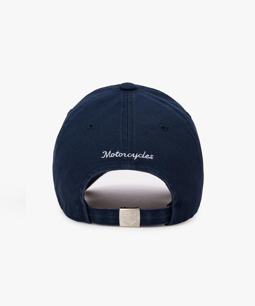 HARLEY-DAVIDSON COLLECTIONS® Vintage Bar & Shield Ball Cap_Navy Hh16181008