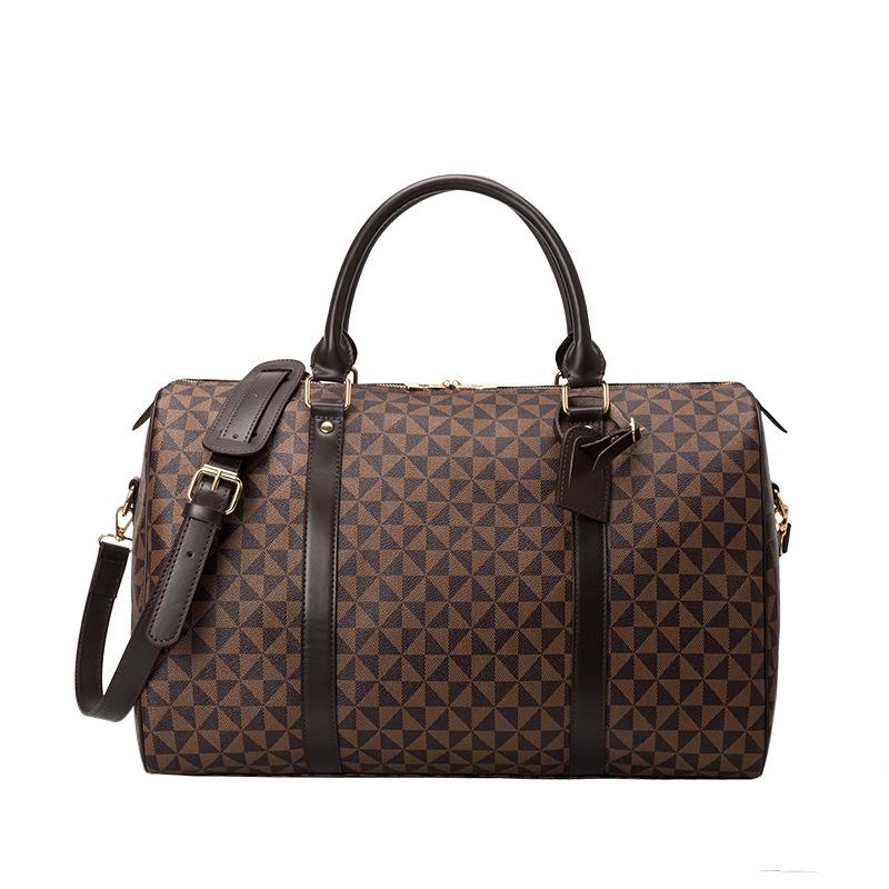 

Сумка для экскурсий Новый стиль мужской и женской большой вместимости дорожная сумка-дафл с принтом Бостонская сумка Сумка через плечо