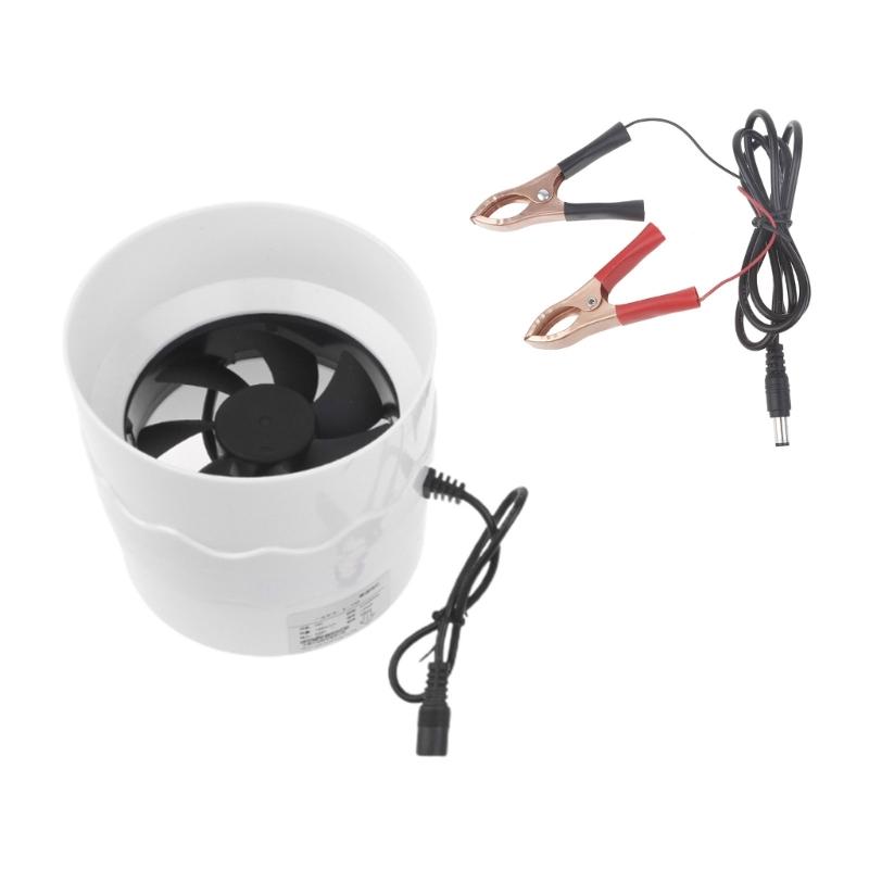 

114mm 4000rpm Inline Duct Ventilation Fan HVAC Vent Blower for Hydroponics Grow Tent Extractor Ventilation 1