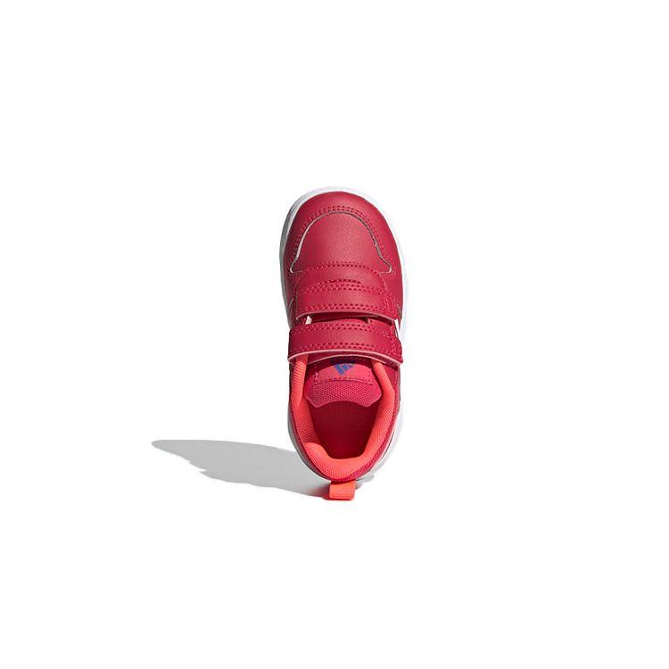 Adidas Neo Tensaur Round Head Comfortable Breathable Low Top Walking Shoes Baby Shoes Red FW4003