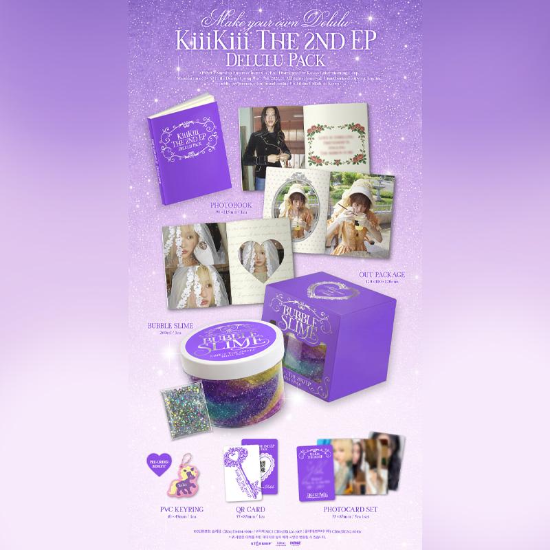 KiiiKiii Die 2. EP [Delulu Pack] Bubble. Ausführung (Limitierte Auflage, beschränkte Auflage)