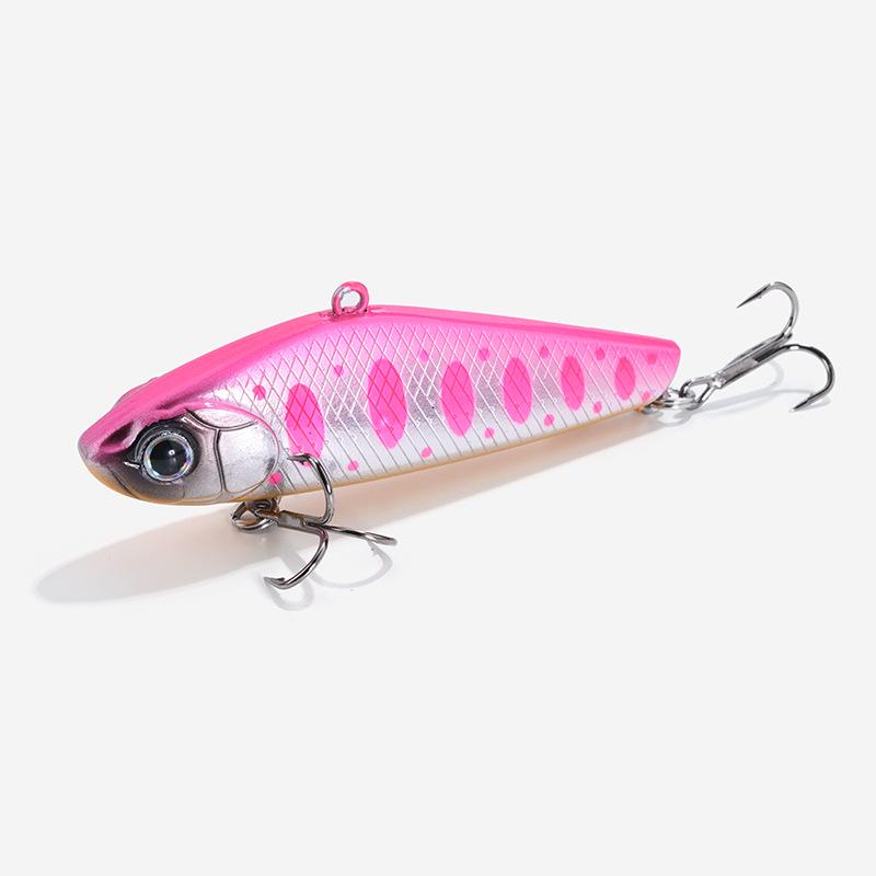 Custom Pointed Tail Vib Lure: Iron Plate Vibration Casting Swim Bait