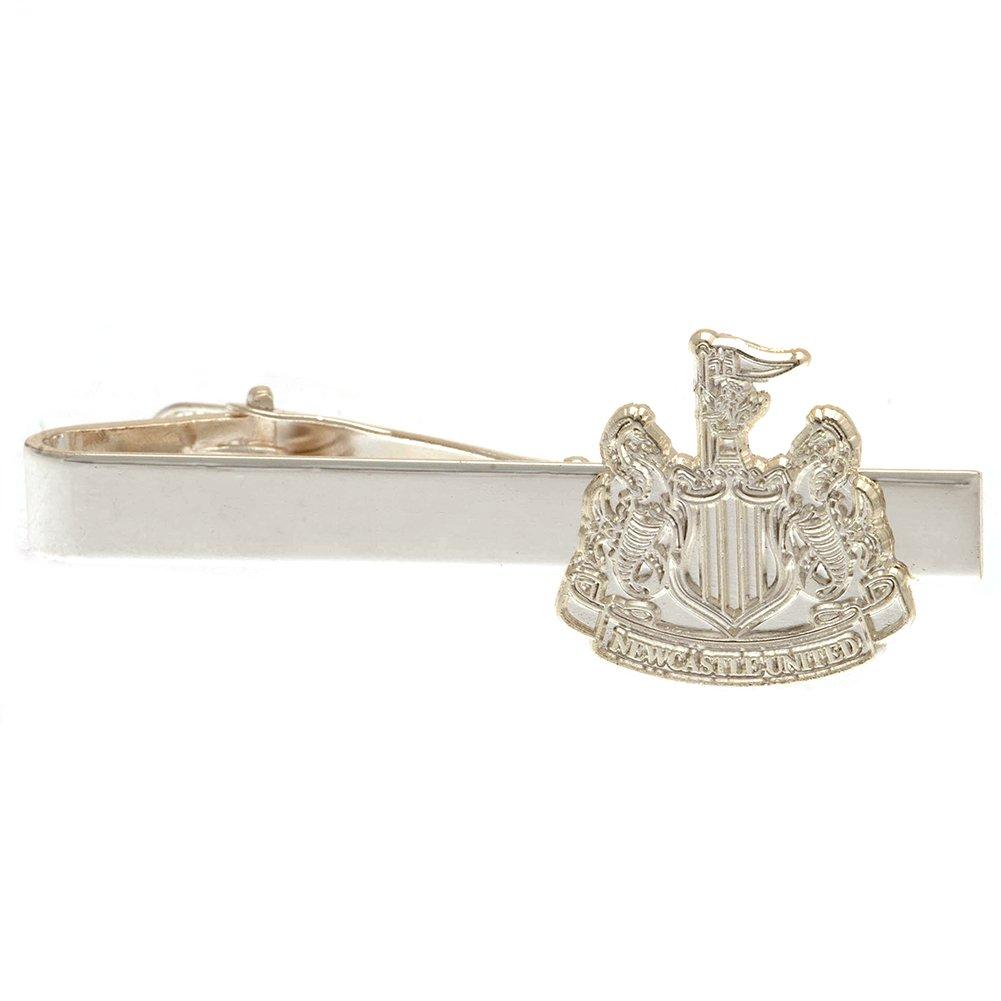 Newcastle United FC Silver Painted Tie Clip