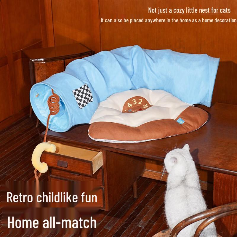 ZEZE Cat Tunnel Bed